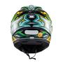 Imagem de Capacete Texx Fechado Hawk Genesis Verde Amarelo Azul 56 F016