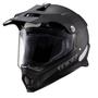 Imagem de  Capacete Texx Motocross Enduro Carcara Solido Preto Fosco