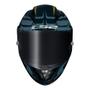 Imagem de Capacete Tricomposto LS2 FF323 Arrow R Flames Azul e Dourado Brilhante