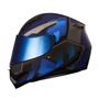 Imagem de Capacete Trust Pro Transit X11 Azul / Cinza Viseira - Extra