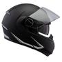 Imagem de Capacete U-Rb2 New Classic Preto Fosco e Prata 