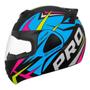 Imagem de Capacete V-PRO Jet Factor Fosco tamanho 60 CAP-903AZF