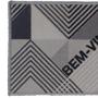 Imagem de Capacho Corttex Color Art Bem Vindo Geométrico Cinza