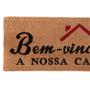 Imagem de Capacho Decorativo Corttex Fibra De Coco Nossa Casa