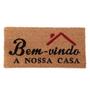 Imagem de Capacho Decorativo Corttex Fibra De Coco Nossa Casa