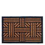 Capacho Emborrachado com Fibra de Coco Listra 60X40CM - Hudson Imagem de Capacho Emborrachado com Fibra de Coco Listra 60X40CM