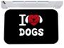 Imagem de Capacho i love dogs eu amo cachorros tapete pet 40x60