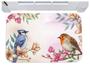 Imagem de Capacho pássaros natureza flores animais tapete 40x60