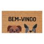 Imagem de Capacho Retangular Fibra De Coco Base PVC 60x33cm - Komeco