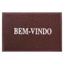 Imagem de Capacho Tapete de Entrada Bem Vindo 60cm x 40cm PVC 4 Cores