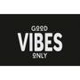 Imagem de Capacho Tapete Personalizado - Good Vibes  - 40x60cm