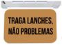 Imagem de Capacho traga lanhces não problemas tapete para porta