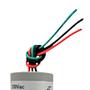 Imagem de Capacitor De Partida 1uF+2uF 250V 25x49mm (3fios)