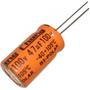 Imagem de Capacitor Eletrolítico Bipolar 47uF x 100V CAPC0002 Laranja STORM - PCT / 100