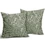 Imagem de Capas de Almofada Sorfbliss Sage Green 50x50cm - Conjunto de 2 em Algodão e Linho