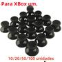 Imagem de Capas de Silicone Pretas para Thumbsticks do Controle Xbox One (10-100 Peças)