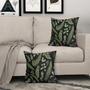 Imagem de Capas de Travesseiro Sorfbliss Sage Green Leaf 50x50cm - Conjunto com 2 Unidades
