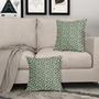 Imagem de Capas de travesseiro Sweetshow Sage Green Cream 60x60cm Conjunto de 2