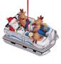 Imagem de Cape Shore Papai Noel e Renas em Pontoon Party Boat Christmas Tree Holiday Ornament Decoração