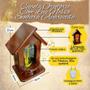 Imagem de Capela Oratorio Mdf Com Nossa Senhora 21cm + Crucifixo 28cm
