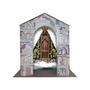 Imagem de Capela Oratório Nossa Senhora Aparecida 25x13x25 Mdf Madeira Adesivado