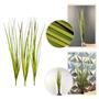 Imagem de Capim Verde Folhagem 90X10Cm Planta Artificial Kit 3Pc