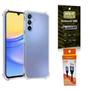 Imagem de Capinha Antishock Galaxy A55 + Cabo Tipo-C + Pelicula 3D