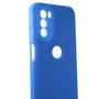 Imagem de Capinha Capa Azul Claro Fosca Lisa Premium Celular compatível Moto G31 Xt2173-1 - Cell In Power25