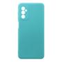 Imagem de Capinha Capa Azul Turquesa Fosca Lisa Premium Celular compatível Galaxy M52 5G M526 - Cell In Power25