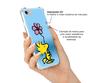 Imagem de Capinha Capa para celular Iphone 6 6s 7 7s 8 8s 6 Plus 7 Plus 8 Plus Snoopy Woodstock SNP2V