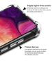 Capinha Capa Transparente Samsung Galaxy A04 Com Bordas Anti Choque - JACKMAX Imagem de Capinha Capa Transparente Samsung Galaxy A04 Com Bordas Anti Choque