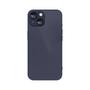 Imagem de Capinha Compatível com iPhone 13 Silicone Vidro Fosco com Proteção Camera Lentes de Safira