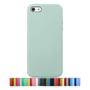 Imagem de Capinha Compatível Com iPhone 5 E 5s Se Silicone com interior aveludado Diversas Cores