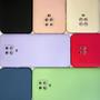 Imagem de Capinha de Silicone Compativel com Xiaomi Redmi Note 9s - Rosa / Capa Lisa Colorida Aveludada Protege Lentes Camera