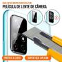 Imagem de Capinha Silicone com Interior Aveludado + Película de Câmera