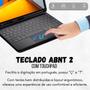 Imagem de Capinha Teclado Trackpad Para Xiaomi Poco Pad 12.1 Polegadas