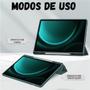 Imagem de Capinha + Vidro p/ Tablet Samsung S9 FE 10.9 Lavanda