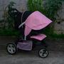Imagem de Capota extensora para carrinho - rosa bebê