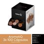 Imagem de Cápsulas Café Aromatiq Delta Q Kit 3 Caixas - 300 Cápsulas