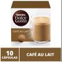 Imagem de Cápsulas Café Au Lait Dolce Gusto Nestlé 10 Unidades