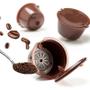 Imagem de Cápsulas de Café Reutilizáveis (6 Peças) para Nescafé Dolce Gusto - Kit com Copo Filtro