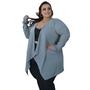 Imagem de Cardigan de lanzinha plus size cores variadas