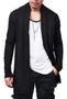 Imagem de Cardigan de Moletom Kimono Sobretudo Blusa De Frio Masculino Swag Ca2M