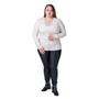 Imagem de Cardigan Feminino Facinelli Plus Size 658083 Areia