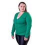 Imagem de Cardigan Feminino Facinelli Plus Size 658094 Verde