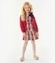 Imagem de Cardigan Infantil Feminino Trick Nick Vermelho