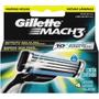 Imagem de Carga de Aparelho Gillette Mach3 Regular Pct/ 4 unidades