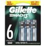 Imagem de Carga De Aparelho Para Barbear Gillette Mach3 Com 6 Unidades