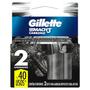 Imagem de Carga Gillete Mach3 Carbono c/ 2 Unidades - Gillette