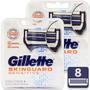 Imagem de Carga Gillette Fusion Skinguard Sensitive Com 8 Cartuchos